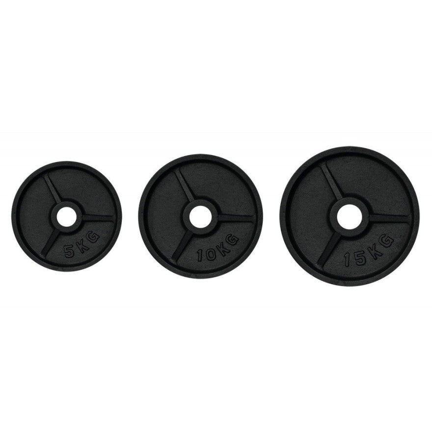 POWER-EXTREME Hantelscheibe mit Griffnarbe, guss, 50mm