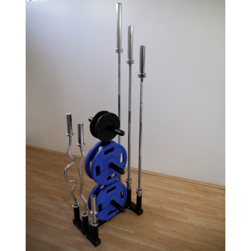 POWER-EXTREME Hantelscheibenständer & Stangenhalter BOWT-6