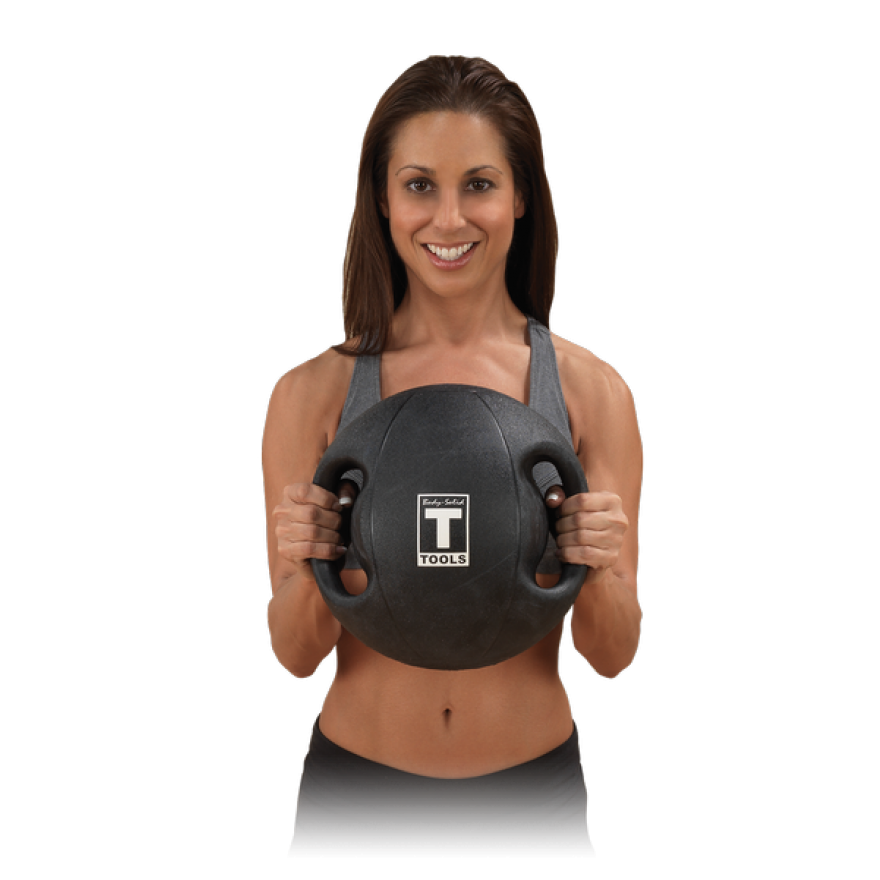 Body-Solid Medizinball mit Griffen