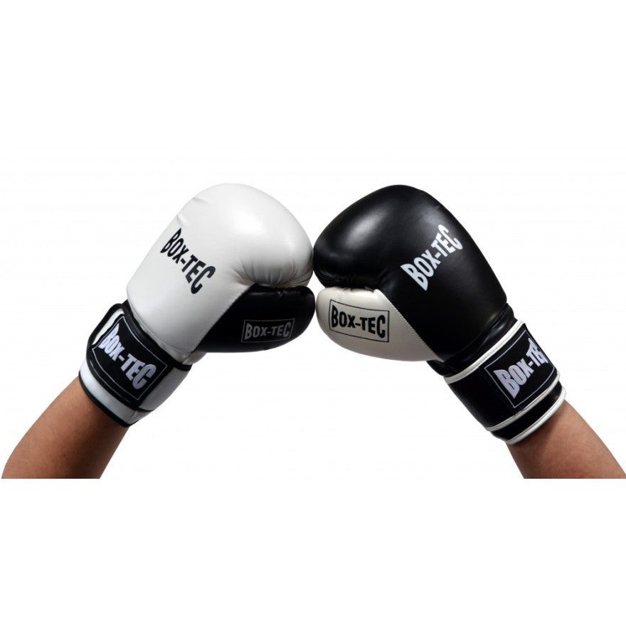Box-Tec Boxhandschuhe "Black&White", PU