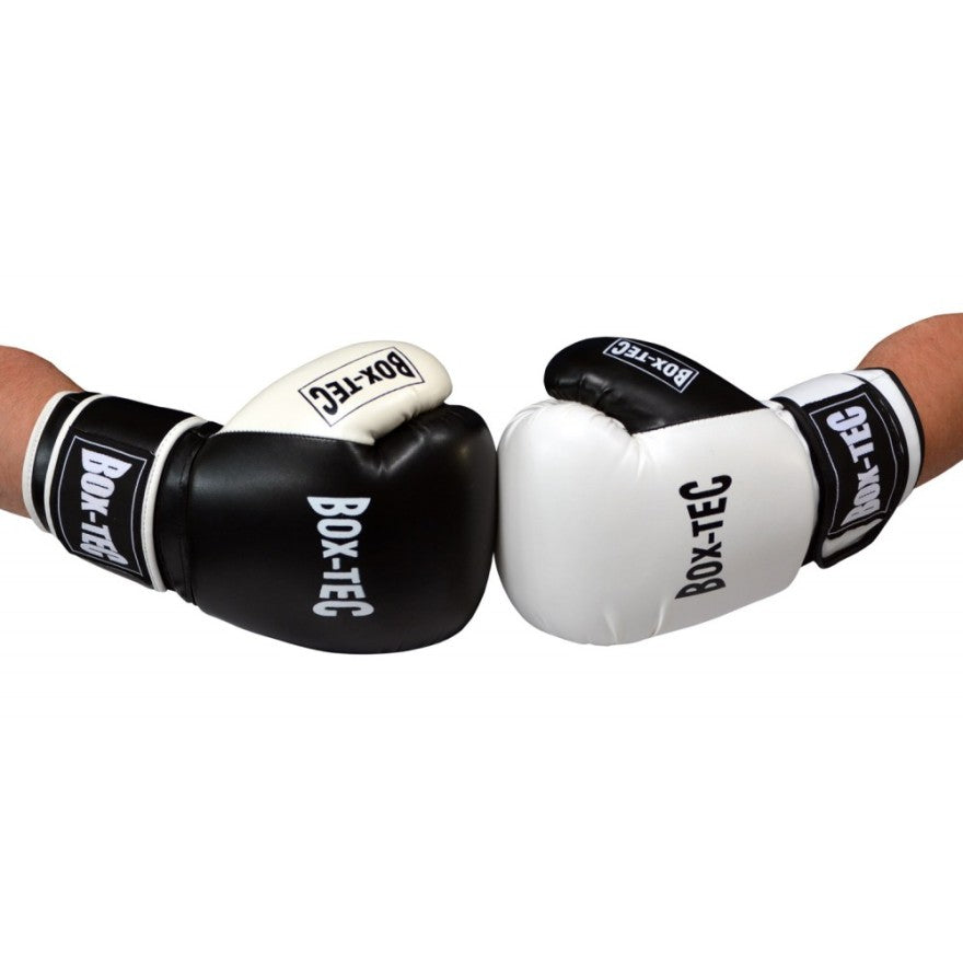 Box-Tec Boxhandschuhe "Black&White", PU