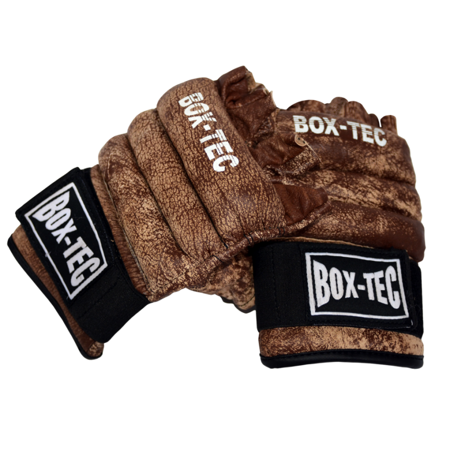 Box-Tec MMA-Boxhandschuhe "Vintage", Leder