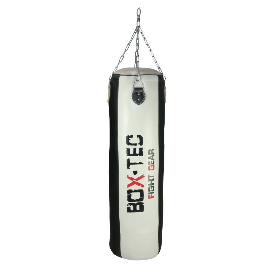 BOX-TEC Boxsack Black&White, gefüllt inkl. Vierpunkt-Kette