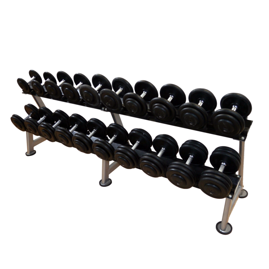 POWER-EXTREME Kompakthantelpaare, gummiert, 2,5kg-Abstufung