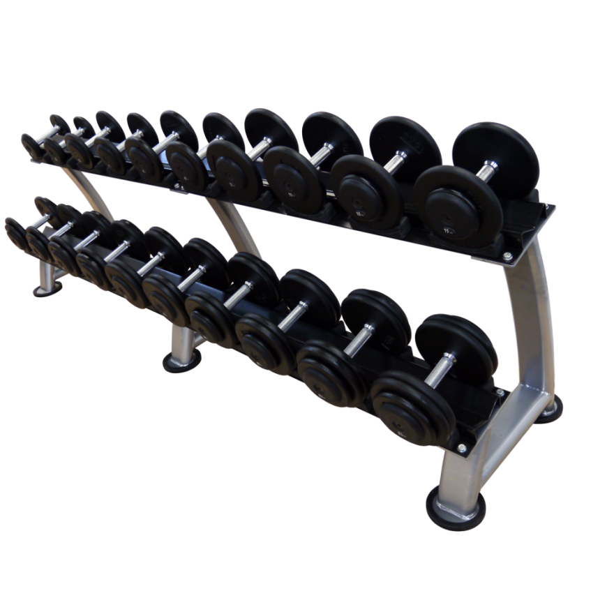 POWER-EXTREME Kompakthantelpaare, guss, 2kg-Abstufung