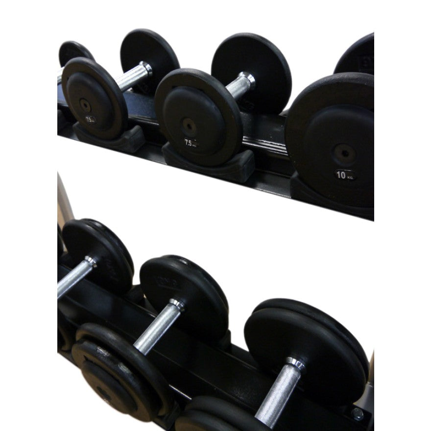 POWER-EXTREME Kompakthantelpaare, guss, 2kg-Abstufung