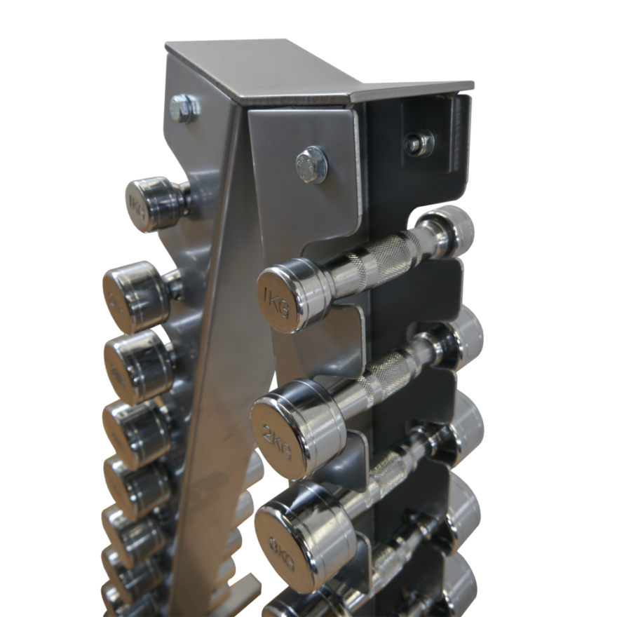 POWER-EXTREME Chrom- & Hex-Hantelsätze 1-10kg, 1kg-Abstufung