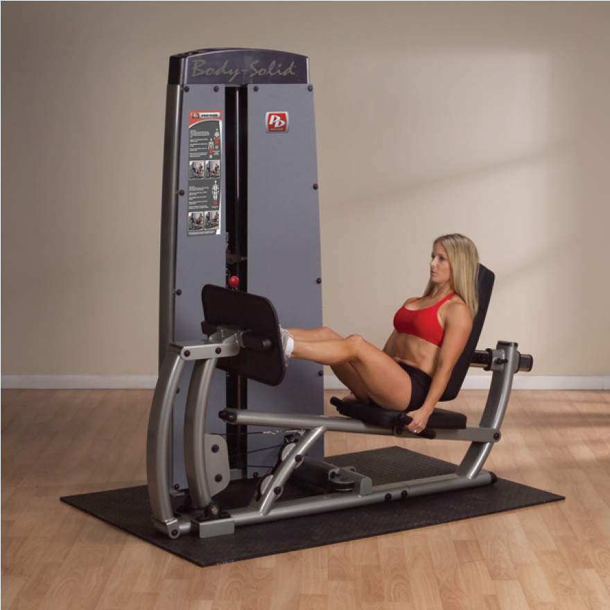 Body-Solid Pro Dual Beinpresse und Wadenmaschine DCLP