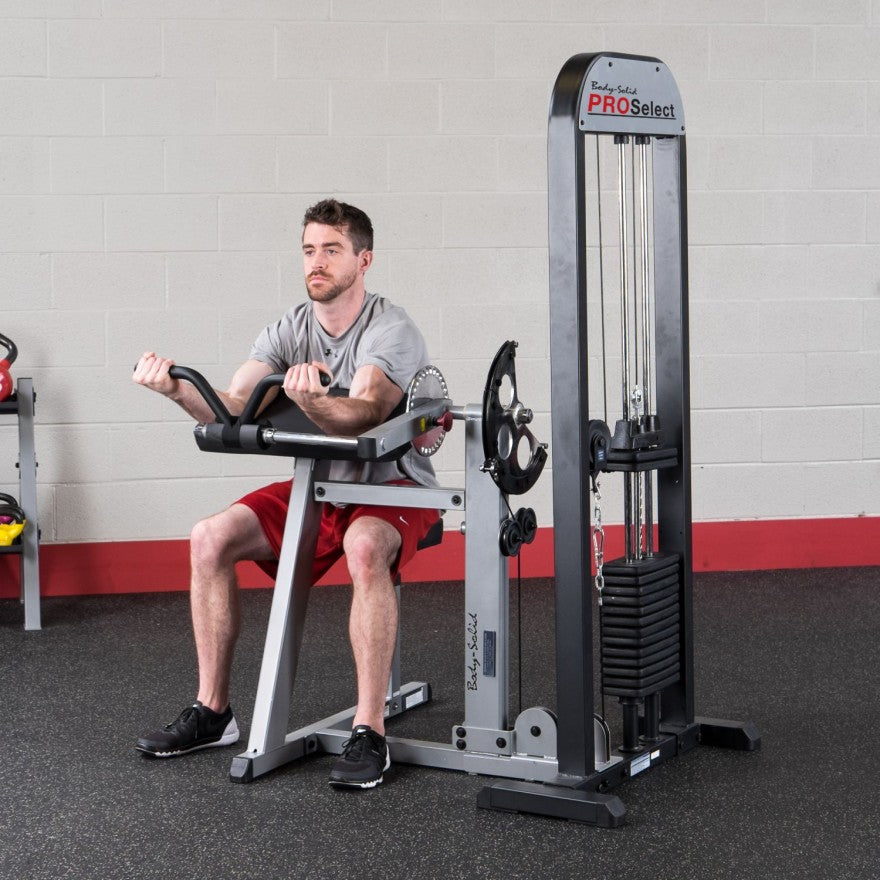 Body-Solid Bizeps- / Trizepsmaschine mit Steckgewichten GCBT-STK