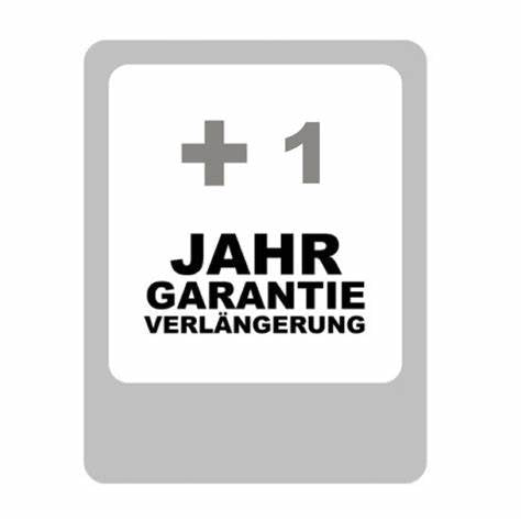 Garantieverlängerung um 1 Jahr von 3 Jahre auf 4 Jahre