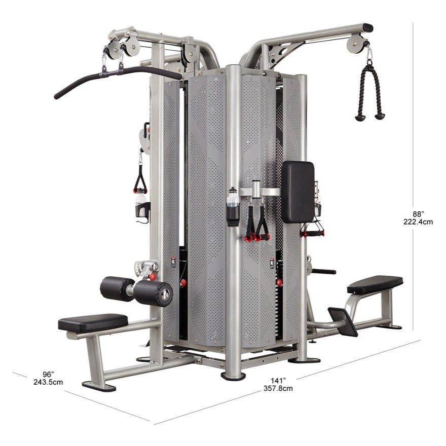 Steelflex Jungle-Gym 4-Stationen-Turm JG4000S
