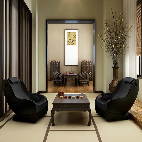 NAIPO Shiatsu Modernes Design, Lautsprecher, Bluetooth, Platzwunder