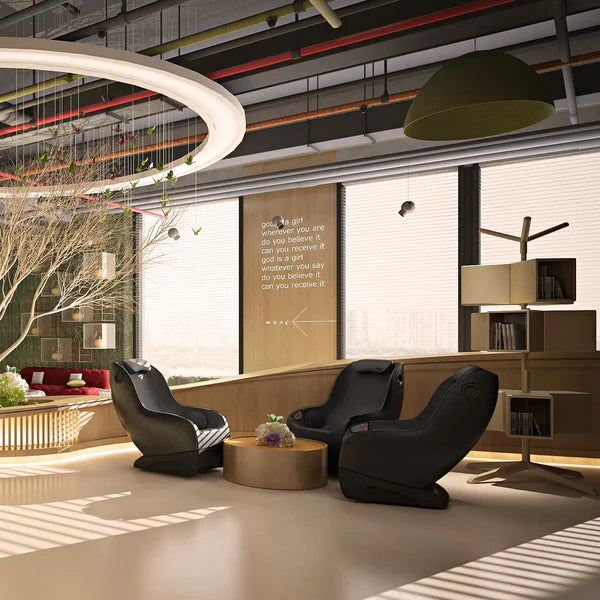 NAIPO Shiatsu Modernes Design, Lautsprecher, Bluetooth, Platzwunder