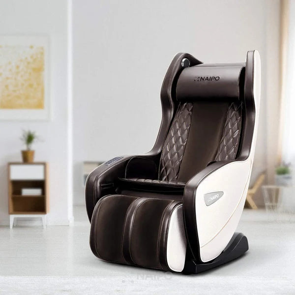 NAIPO Premium Massagesessel, Design-Award, Bluetooth, Liegefunktion, Space-Saving