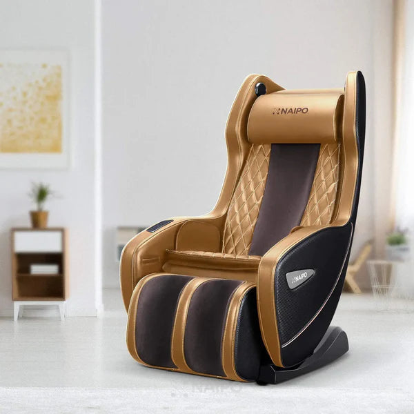 NAIPO Premium Massagesessel, Design-Award, Bluetooth, Liegefunktion, Space-Saving
