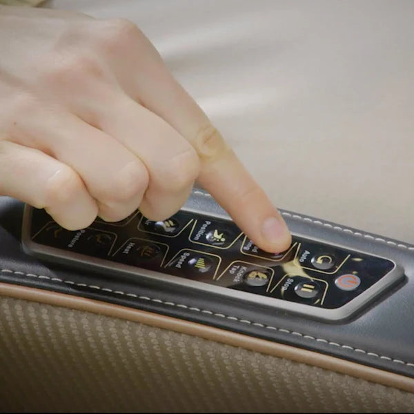 NAIPO Premium Massagesessel, Design-Award, Bluetooth, Liegefunktion, Space-Saving