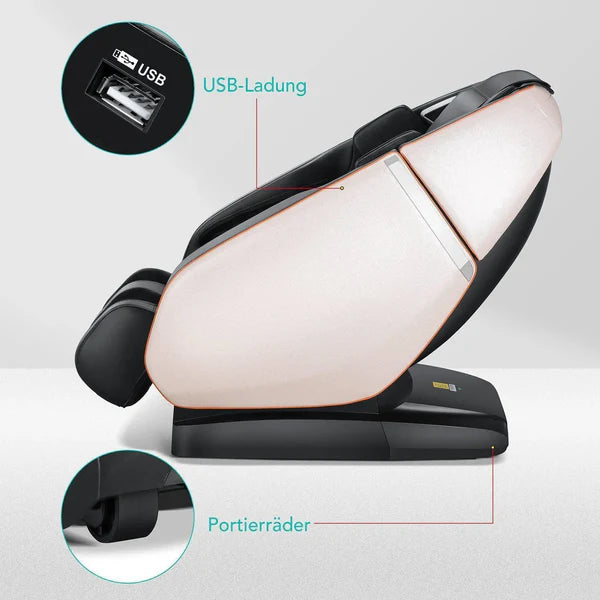 NAIPO Münzbetriebener Massagesessel mit Münzeinwurf, Gewerblich, Design-Award