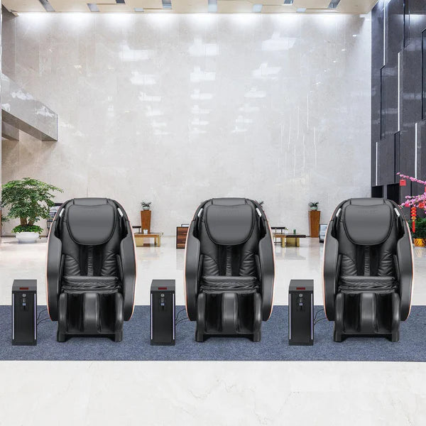 NAIPO Münzbetriebener Massagesessel mit Münzeinwurf, Gewerblich, Design-Award