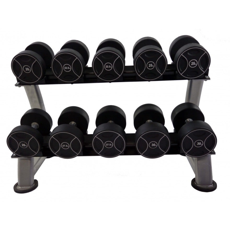 POWER-EXTREME Kompakthantelsätze, Polyurethan, 2,5kg-Abstufung