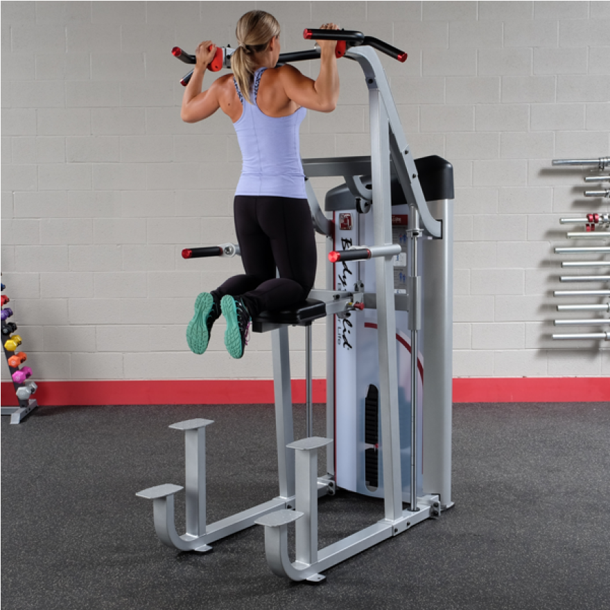 Body-Solid Pro Club S2 Klimmzug- / Dipmaschine S2ACD