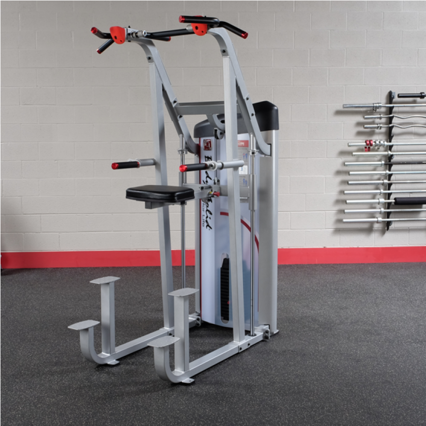 Body-Solid Pro Club S2 Klimmzug- / Dipmaschine S2ACD