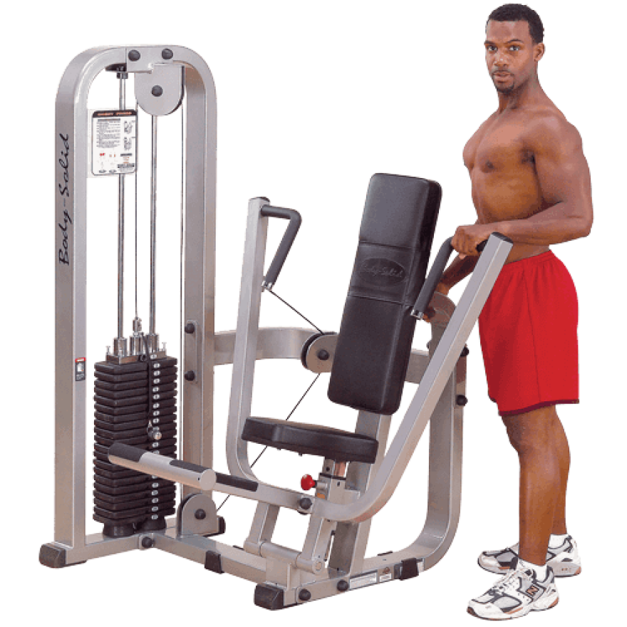 Body-Solid Pro Club Line Bankdrück-Maschine, sitzend SBP-100