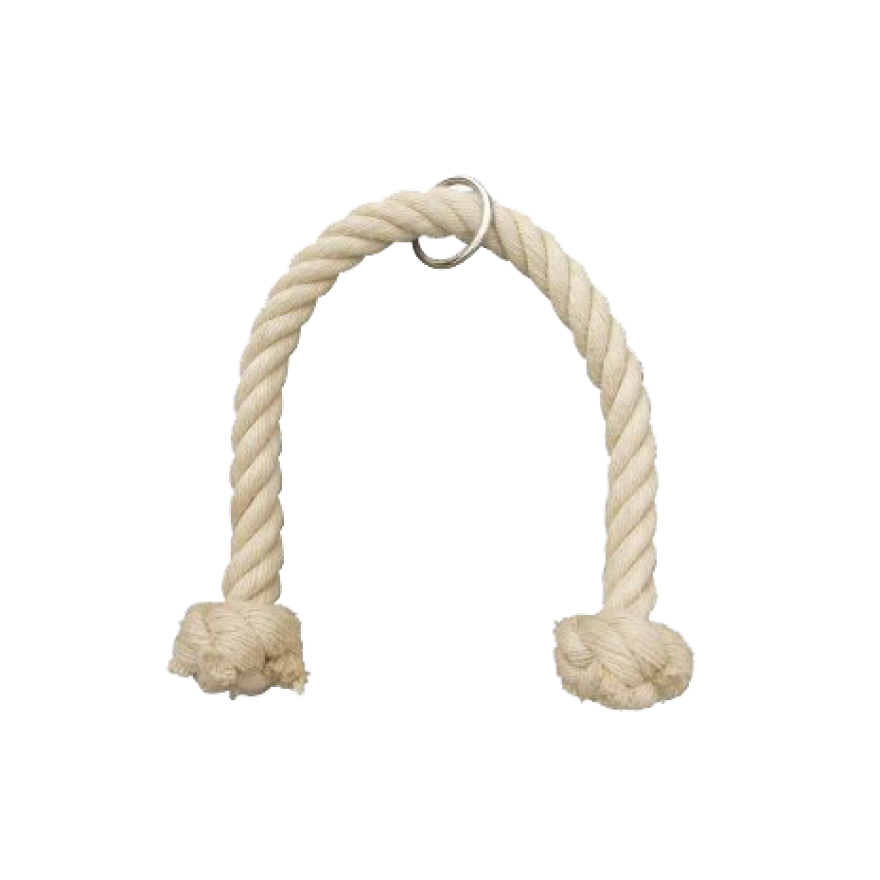 POWER-EXTREME Kabelzuggriff, Trizeps-Tau / Trizeps-Seil, Natur