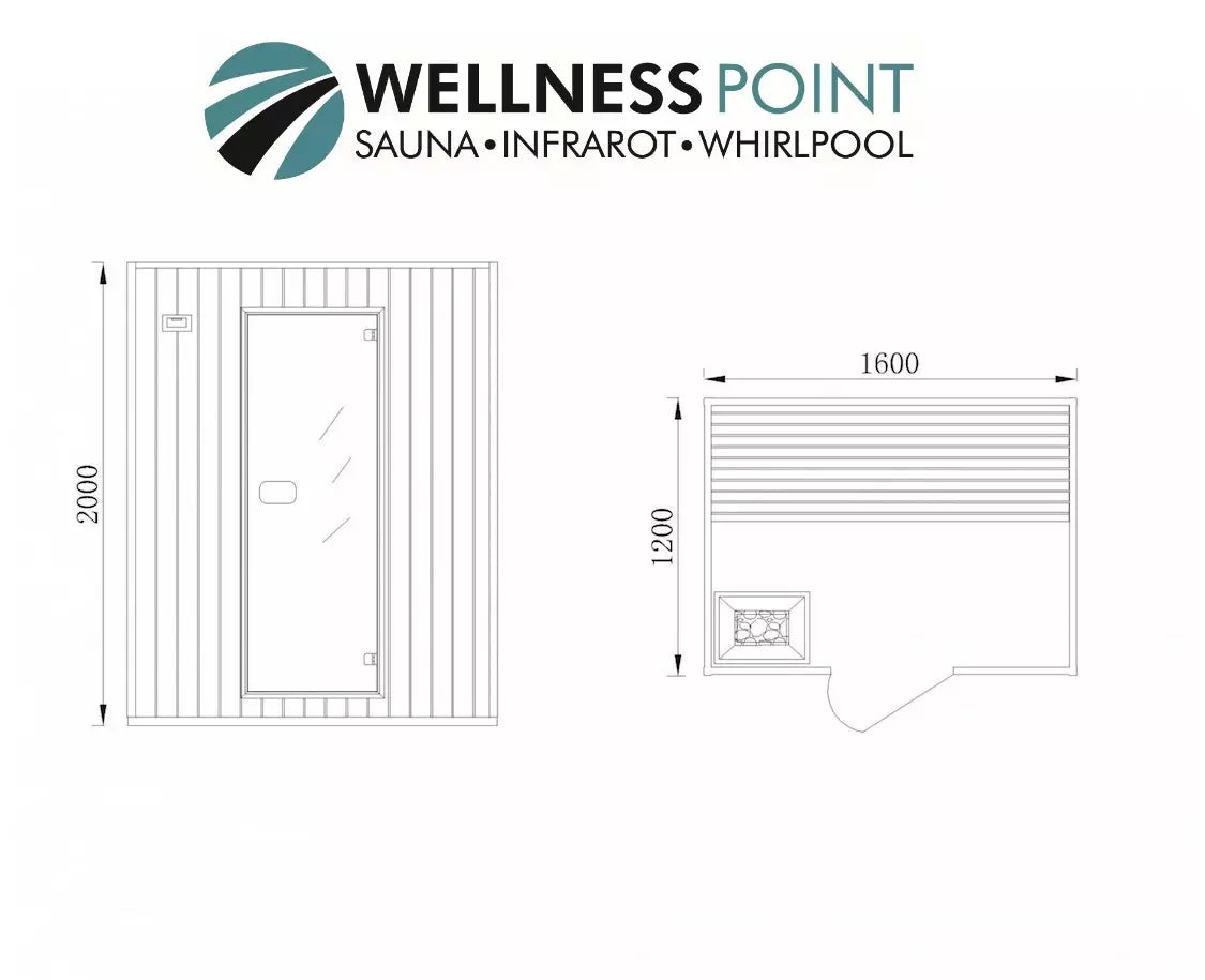 Infrarotsauna Alpha II