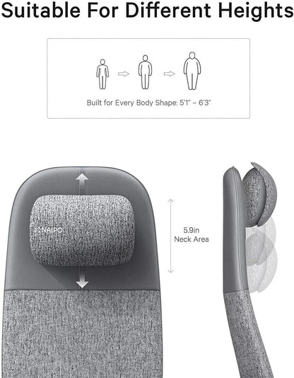 NAIPO Massagematte oCuzen™️ für Nacken, Rücken, Taille Massageauflage