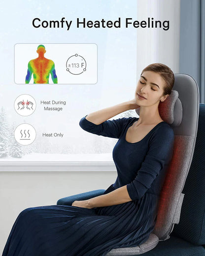 NAIPO Massagematte oCuzen™️ für Nacken, Rücken, Taille Massageauflage