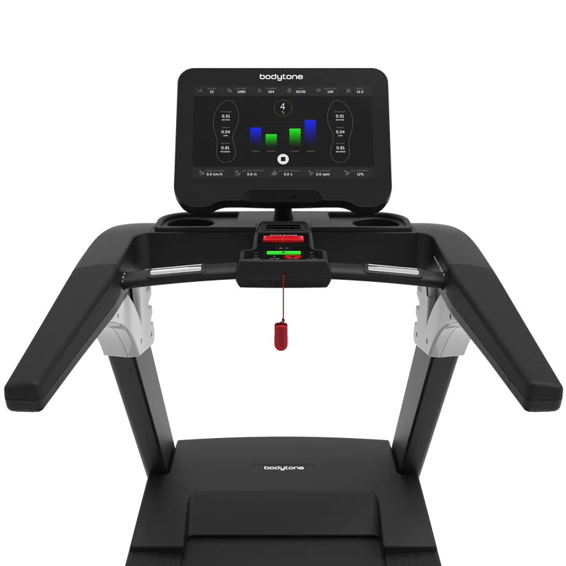 Evot Laufband mit Pultflex-Polstersystem und Biofeedbackkonsole oder Touch von Bodytone