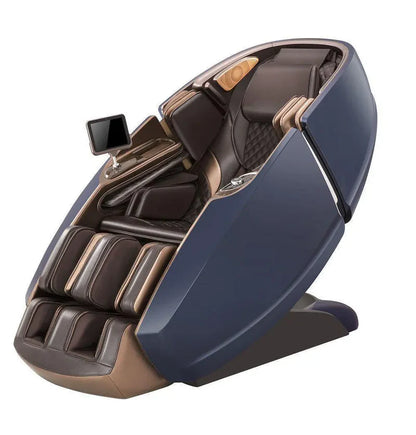 Massagesessel Naipo 8900, Naipo 4D High-End, Raumkapsel-Design, Integriertes Tablet, Zero Gravity
