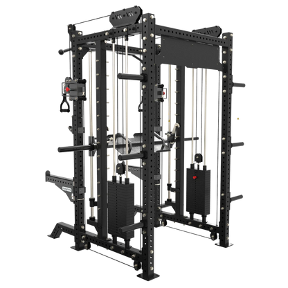 SRX100 MULTIFUNKTIONALER TRAINER MIT SMITHMASCHINE-Presse von Bodytone-Einführungspreis Germany