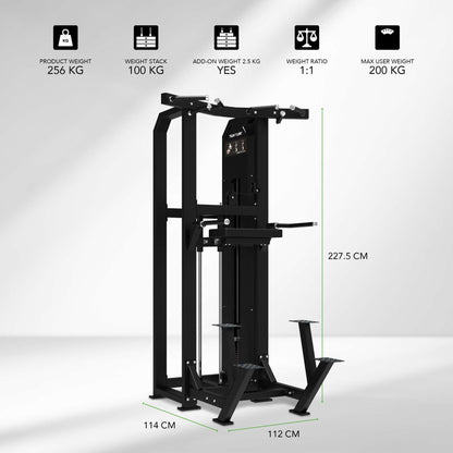 Tunturi Platinum - Dual Assisted Chin Up