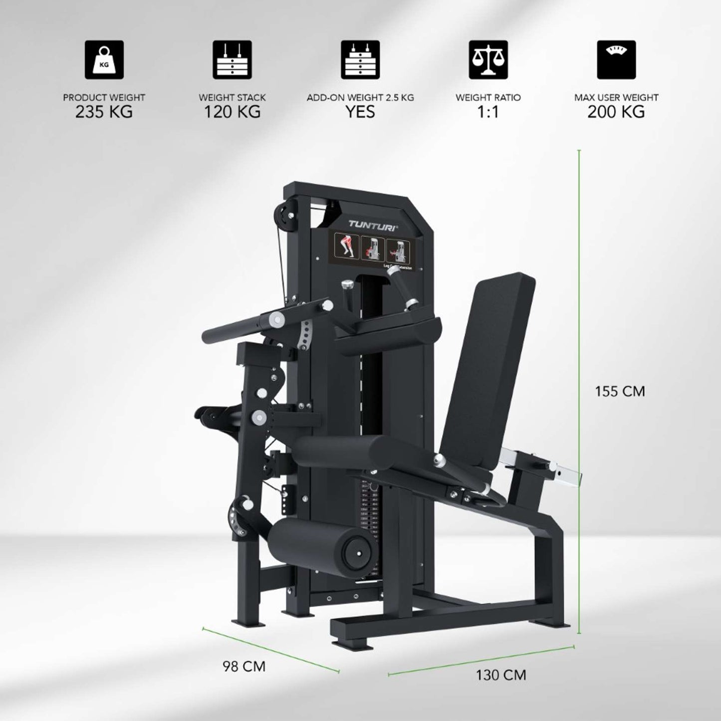 Tunturi Platinum - Dual Leg Curl