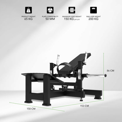 Tunturi Platinum Hip Thrust Kraftstation
