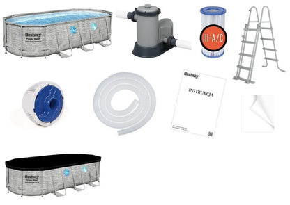 Bestway-Pool – mit Pumpe und Leiter