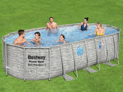 Bestway-Pool – mit Pumpe und Leiter